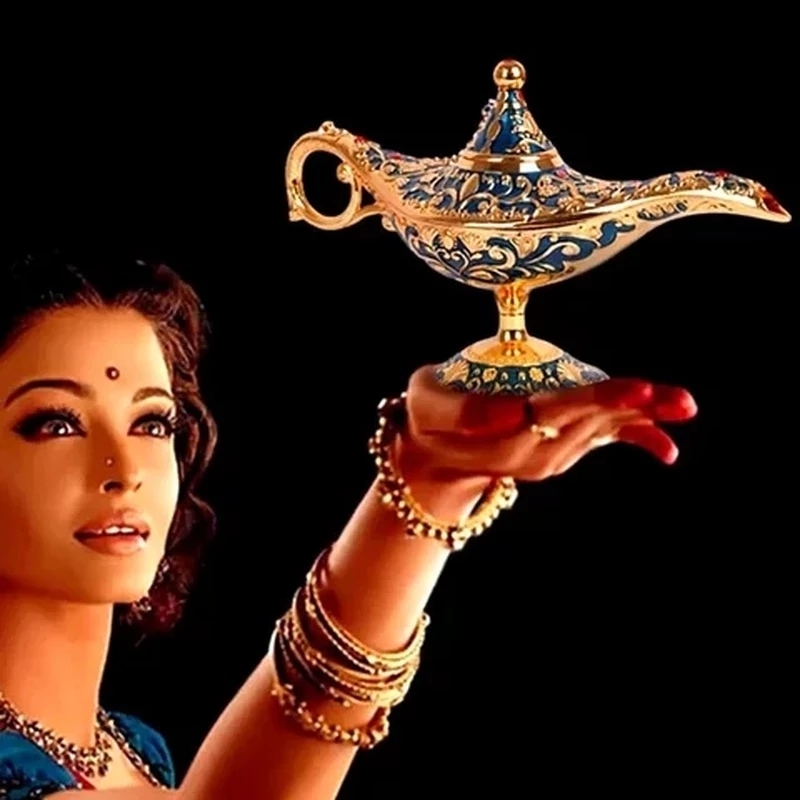 Home Decor Za - Große Größe Aladdin Magische Lampe Hause