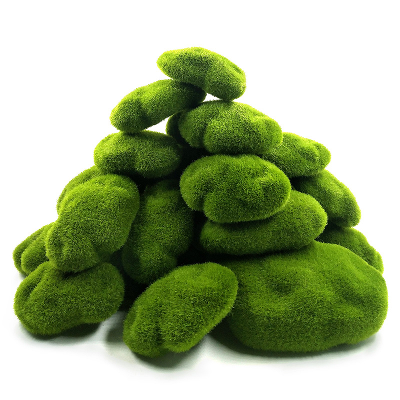 Home Decor Za - Grüne Kunstrasen Schaum Moos Pflanzen Micro