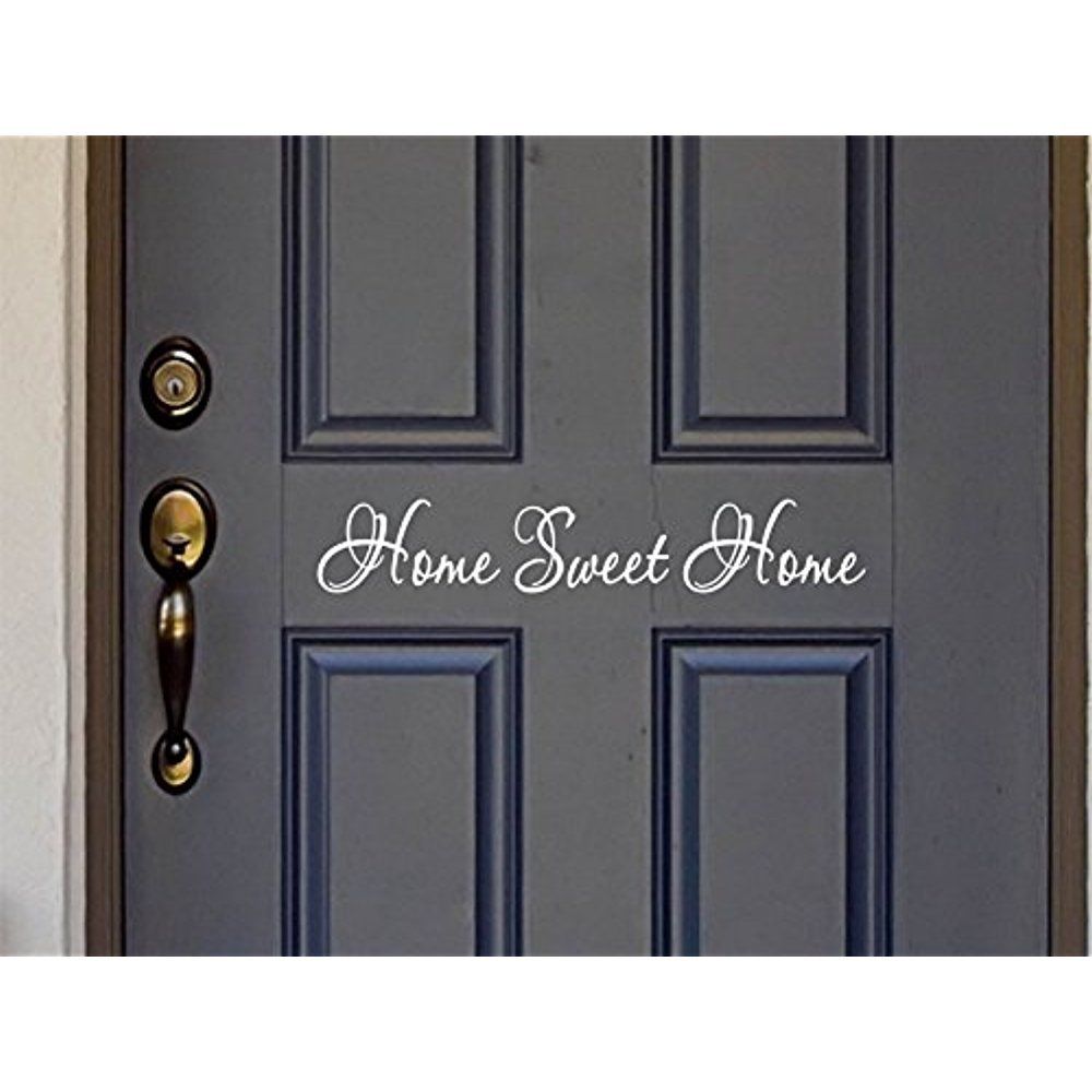 Home Decor Y2K - Sweet Home Quote Wall Aufkleber Vinyl
