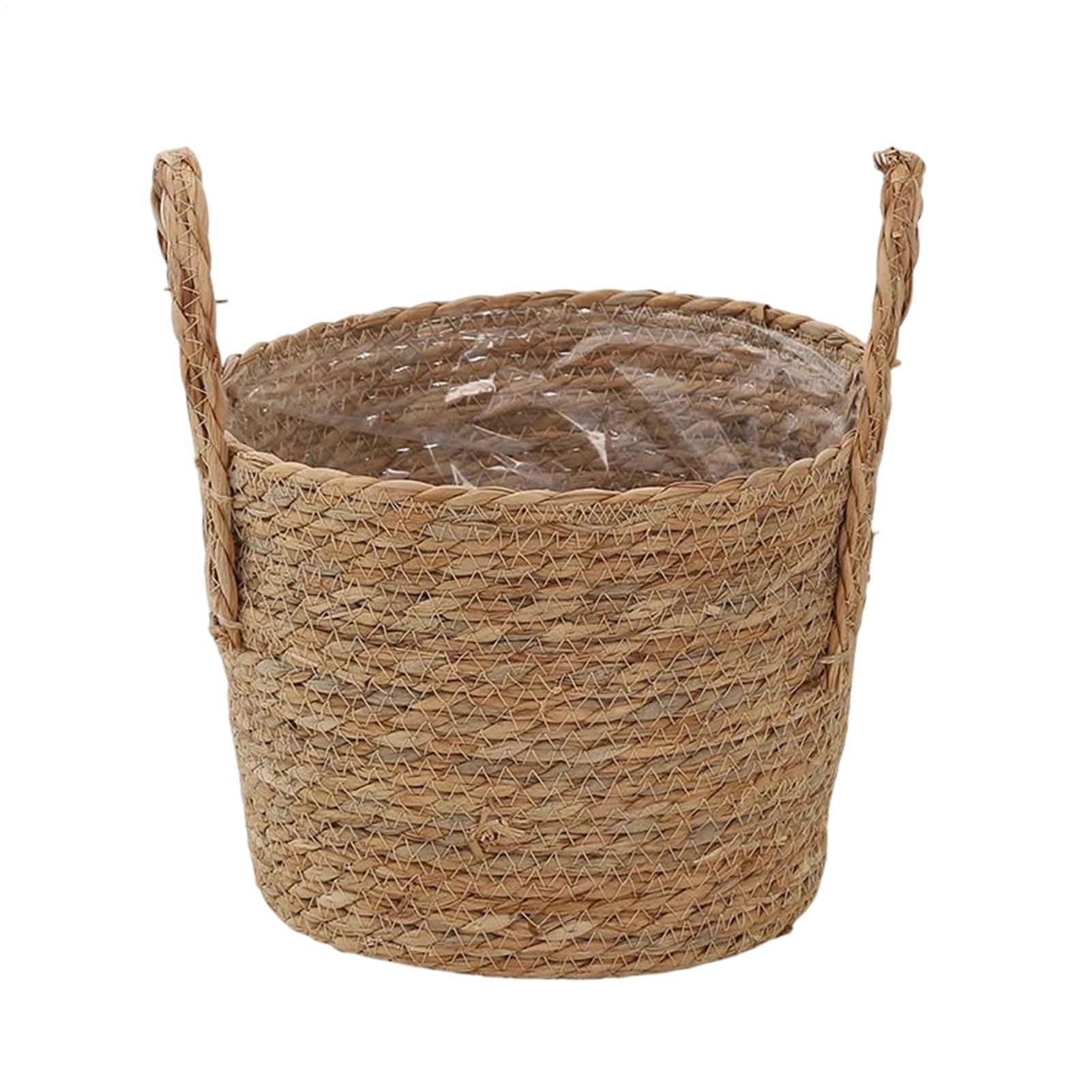 Pflanzkorb aus Stroh, Blumento – Rattan Plant Basket Bewertung und Preis