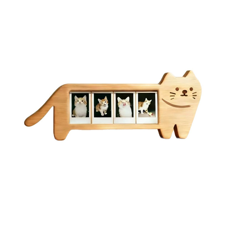 Holz-Bilderrahmen in Tierform, – Bamboo Photo Frame Bewertung und Preis