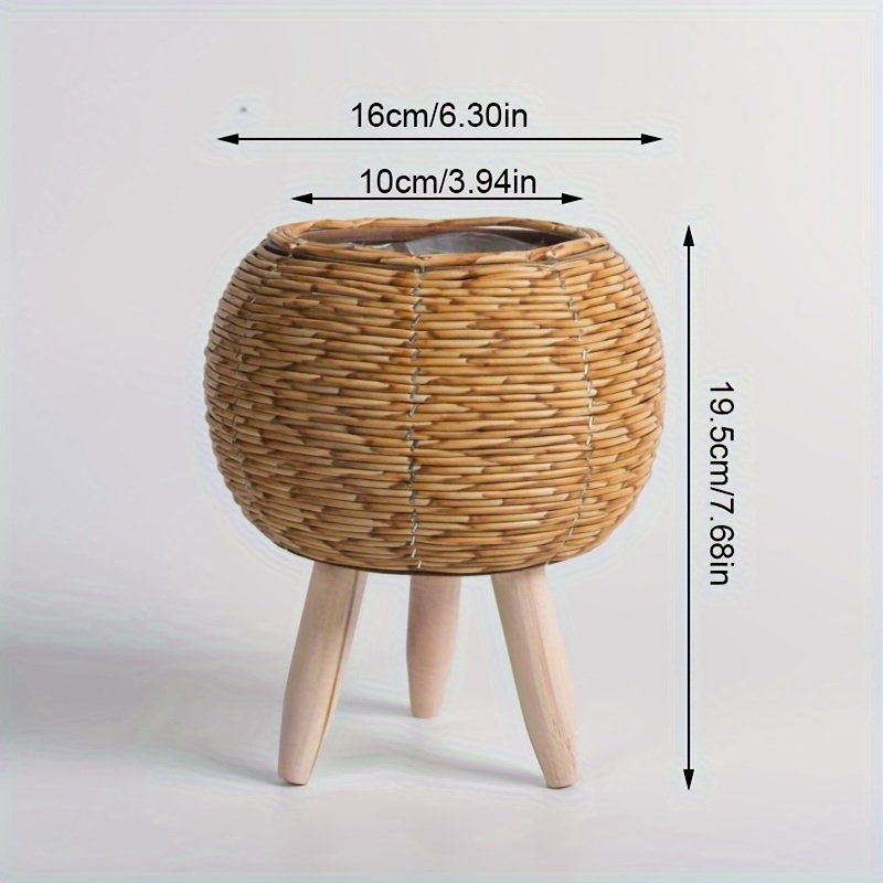 Charmanter rustikaler Rattan P – Rattan Plant Basket Bewertung und Preis