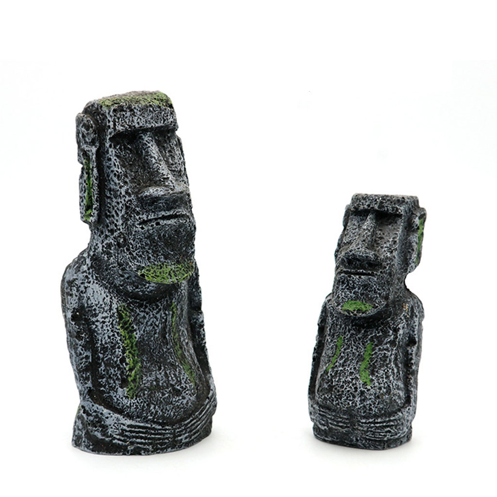 Harz Aquarium Moai Dekor Oster – Home Decor Za Bewertung und Preis