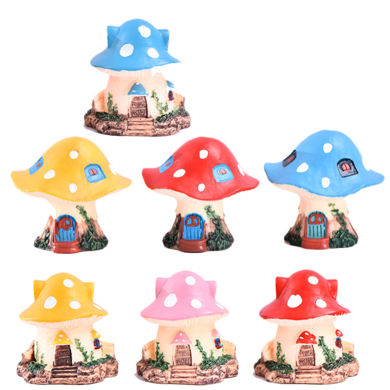 1PC Kawaii Garten Mini Pilz Ha – Home Decor Za Bewertung und Preis