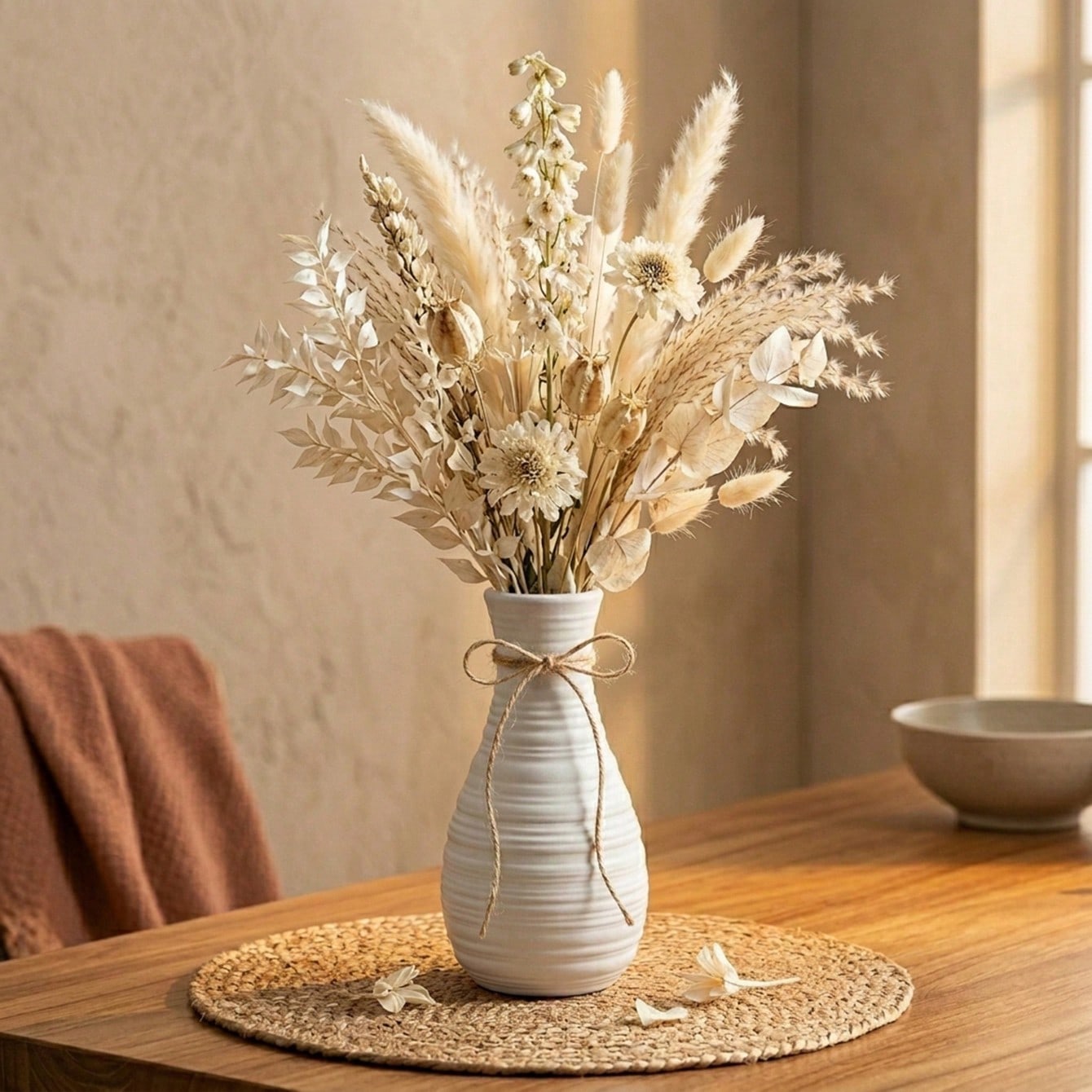 1 Stück Boho-Blumenvase mit ho – Pampas Grass Decor Bewertung und Preis