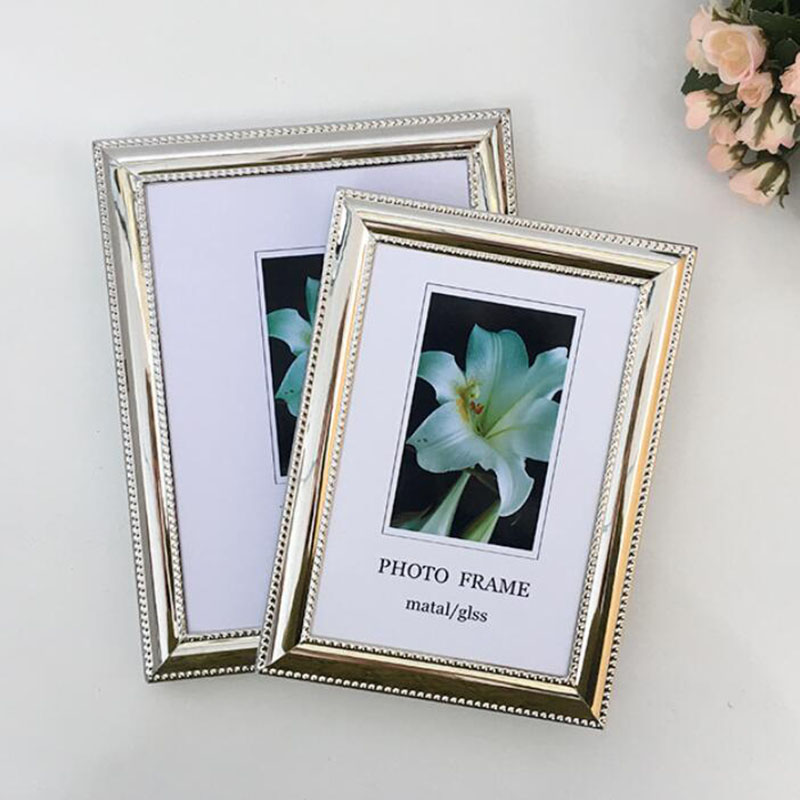 Europäischer Stil Metall Silbe – Bamboo Photo Frame Bewertung und Preis