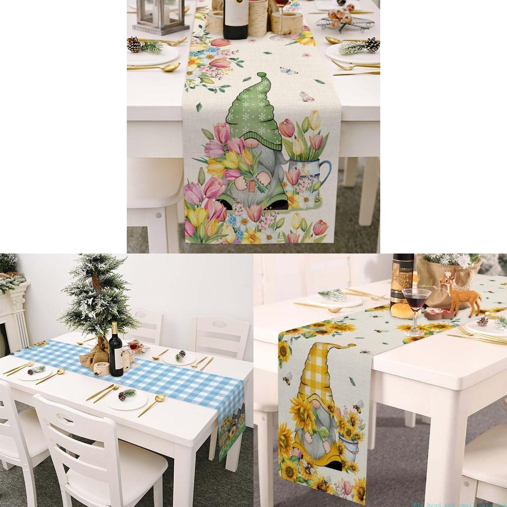 581C Sonnenblumen-Zwerg-Tischl – Linen Table Runner Bewertung und Preis