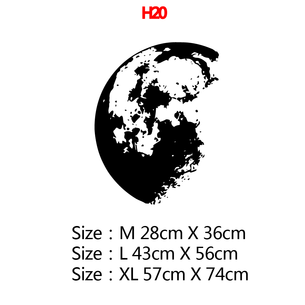Weltraum Mond Wandaufkleber Ho – Home Decor Y2K Bewertung und Preis