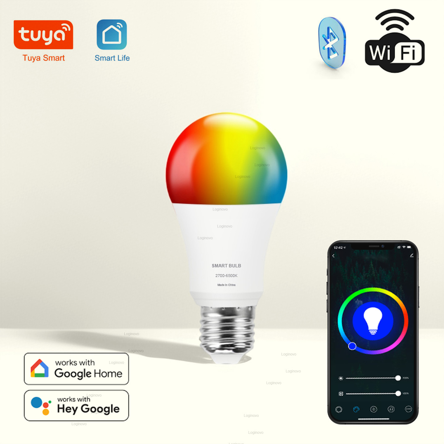 Tuya Led-lampe Lampe Bluetooth – Home Decor Free App Bewertung und Preis