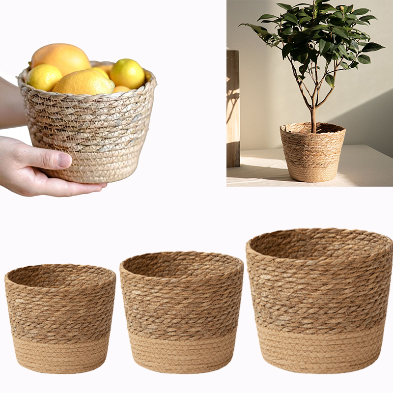 Mehrzweck-Aufbewahrungskorb au – Rattan Plant Basket Bewertung und Preis