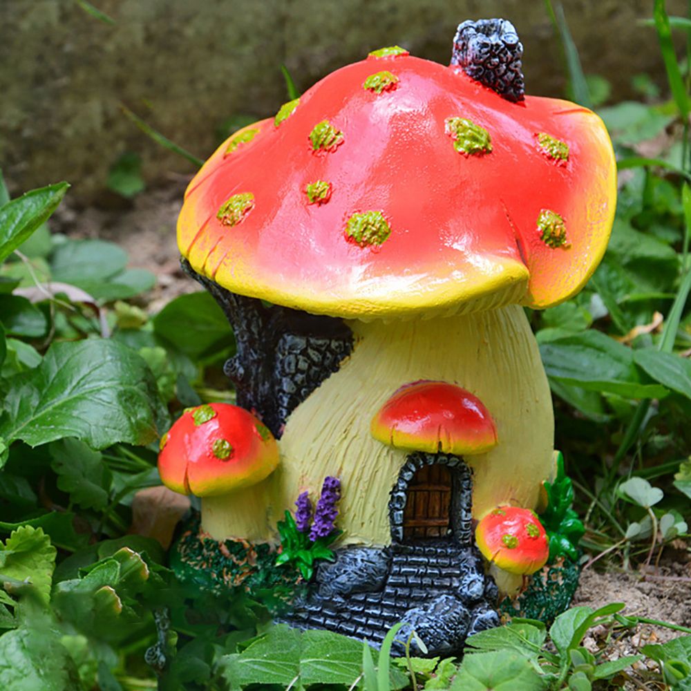 Miniatur Pilz Haus Harz Fee Ga – Home Decor Za Bewertung und Preis