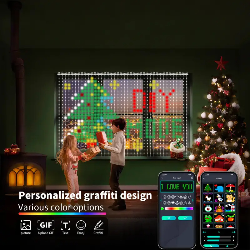 Smarte RGB-Pixel-Lichtvorhänge – Home Decor Free App Bewertung und Preis