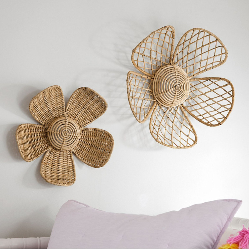 INS Nordic Woven Rattan Blume  – Home Decor Za Bewertung und Preis