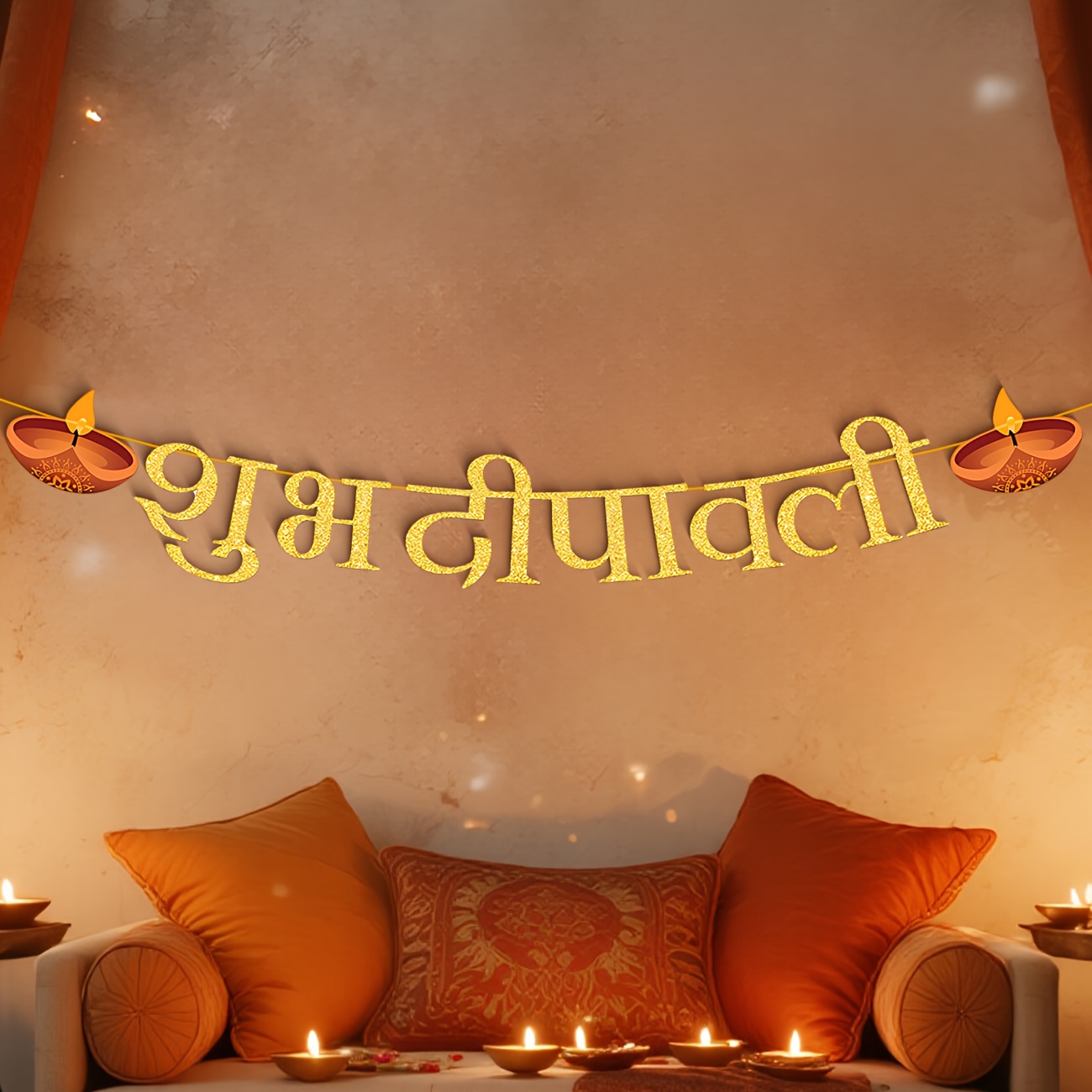 Diwali-Partydekorationen, fröh – Home Decor Indonesia Bewertung und Preis