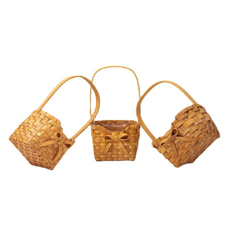 Neuer Weidenkorb für Brautblum – Rattan Plant Basket Bewertung und Preis