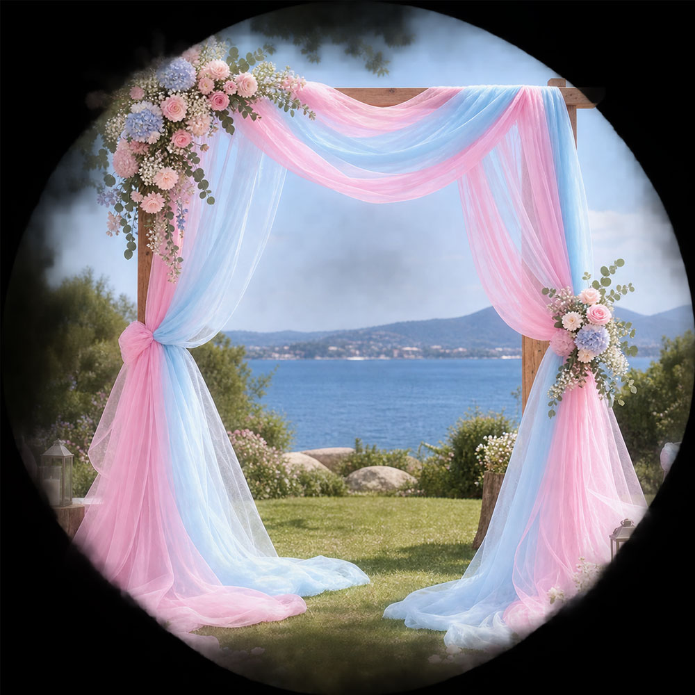 1 Packung fließender, transpar – Linen Table Runner Bewertung und Preis