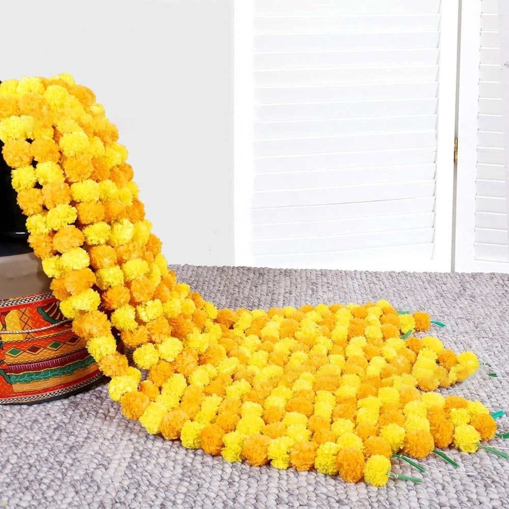 Künstliche Ringelblumengirland – Home Decor Indonesia Bewertung und Preis