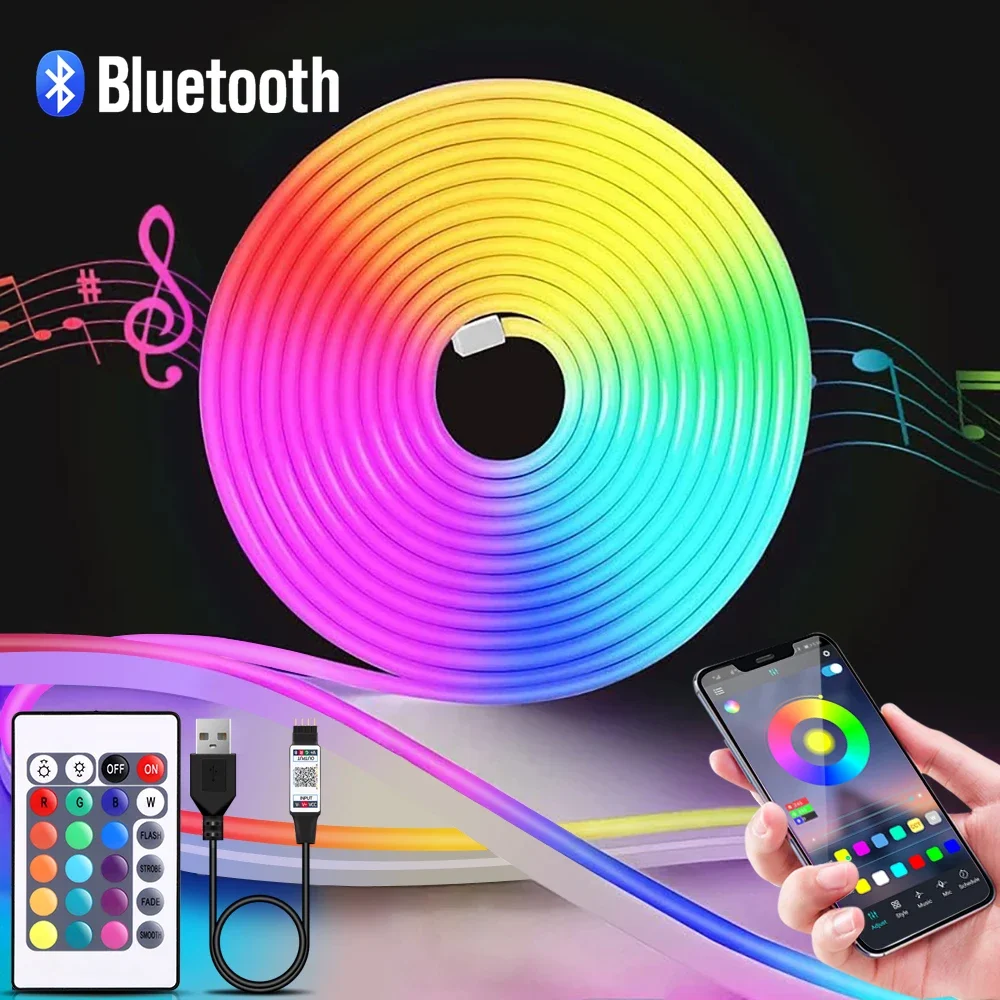 1-5 m RGB LED Neon Streifen Li – Home Decor Free App Bewertung und Preis